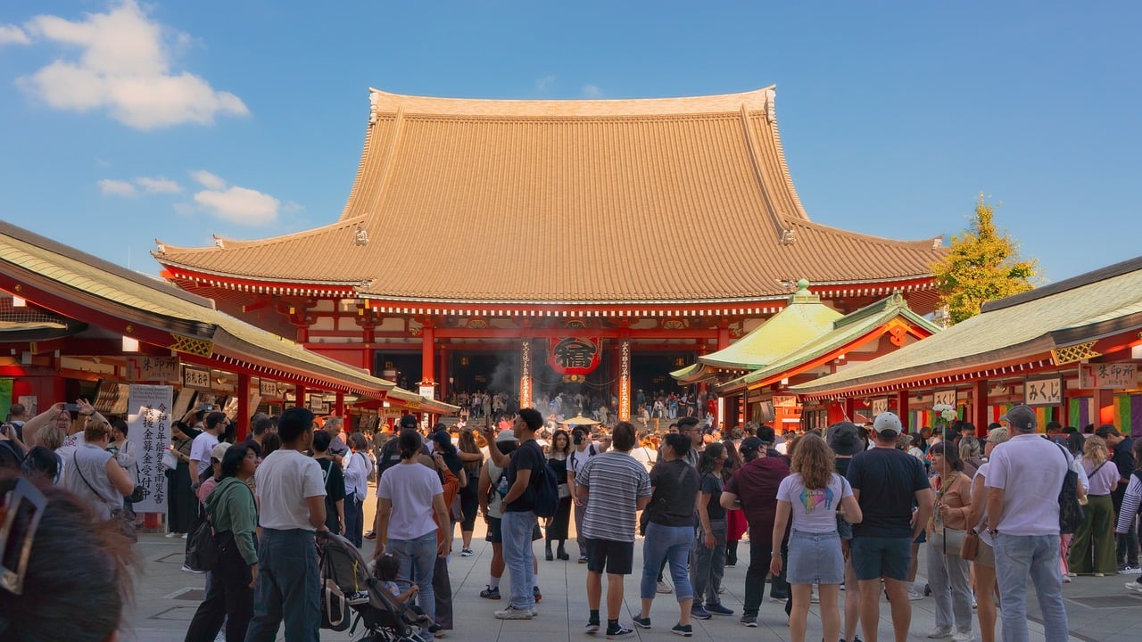 Traditional temples in Tokyo